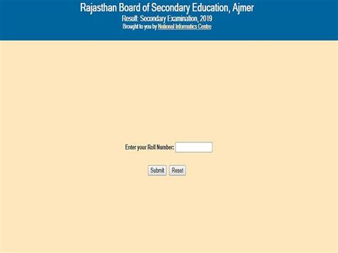rbse 10th result 2019 date|10th RBSE Result 2019 Declared on rajresults.nic.in, .